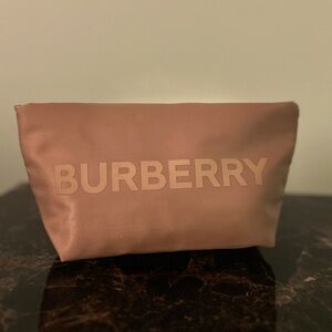 SALE! BURBERRY Zip Travel Pouch / Bag